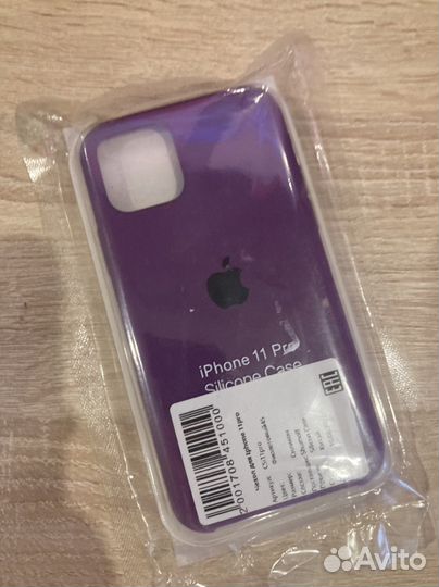 Чехол и стекло на iPhone 11 Pro