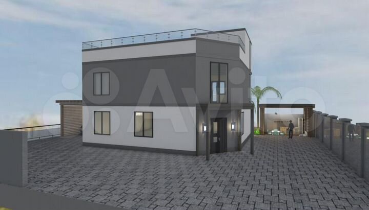 Коттедж 300 м² на участке 5 сот.