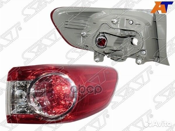 Фонарь задний toyota auris 06-10 RH ST-212-19P9