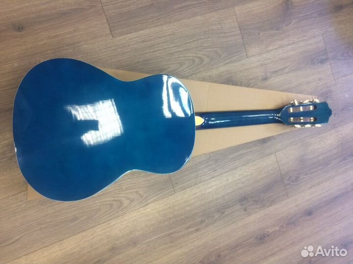Гитара silverton синяя новая классика 39»