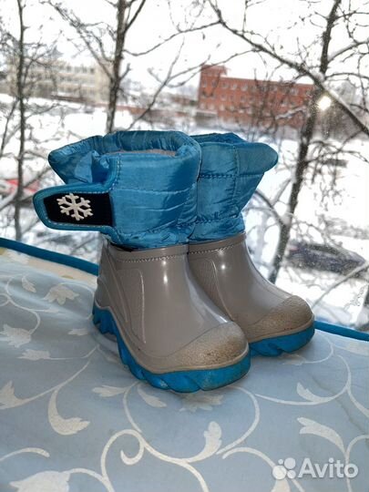 Детские зимние сапоги 22/23