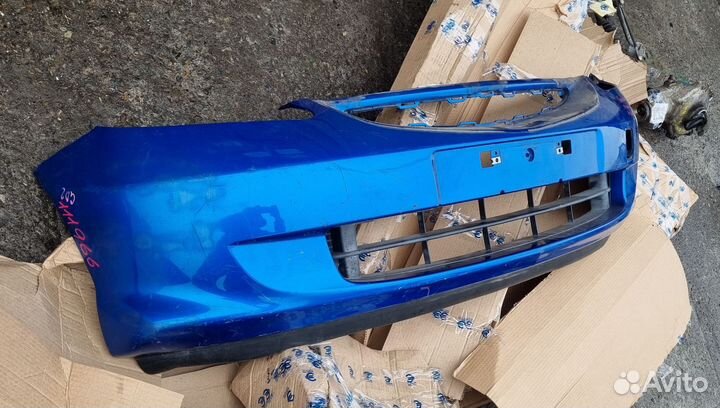 Передний бампер Fit