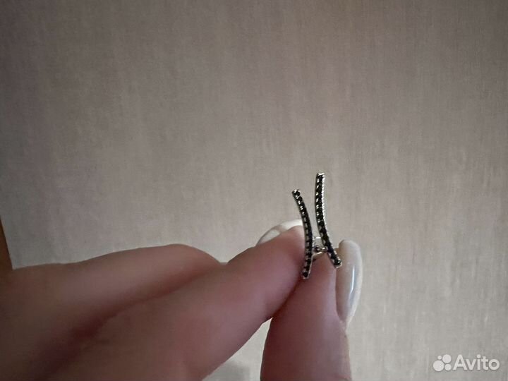 Серьги серебро