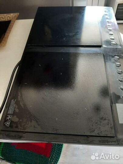 Индукционная плита 2 конфорки настольная