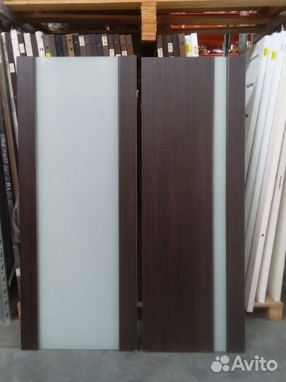 Двери межкомнатные темные