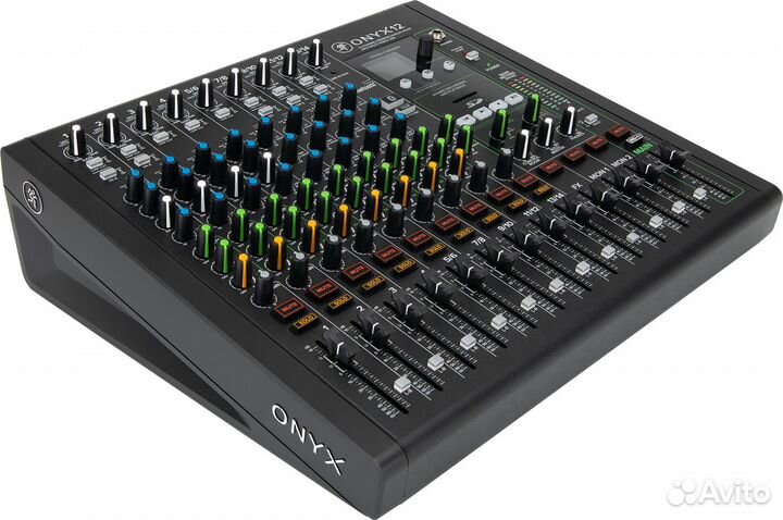 Mackie onyx12 12-канальный микшер с поканальной