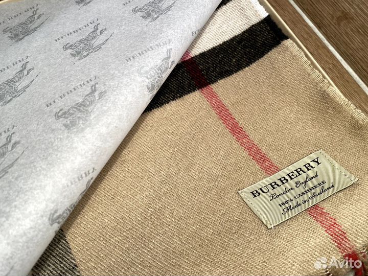Шарф burberry кашемир