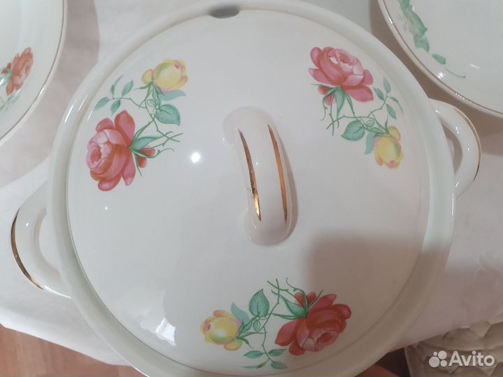 Столовый сервиз фарфор зик СССР-9 предметов