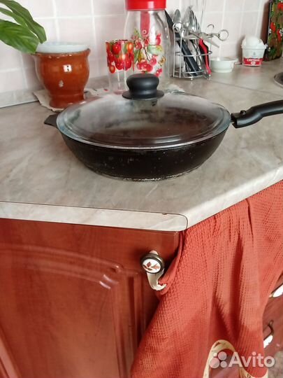 Сковорода Кукмара, кастрюля 5л, чапельник