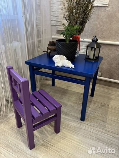 Столик со стульчиком