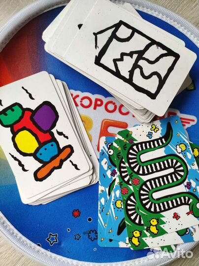 Скоростные цвета Настольная игра