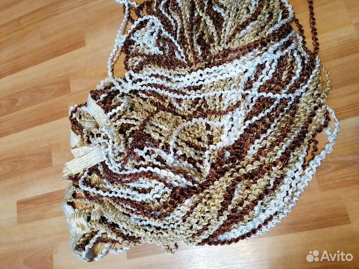 Шторы спираль Вашакисея нитяные 3м на 2.8м