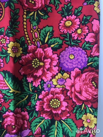 Снуд из павлопасадского платка