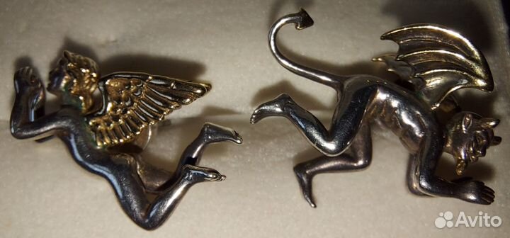 Серьги серебро Sergio Bustamante