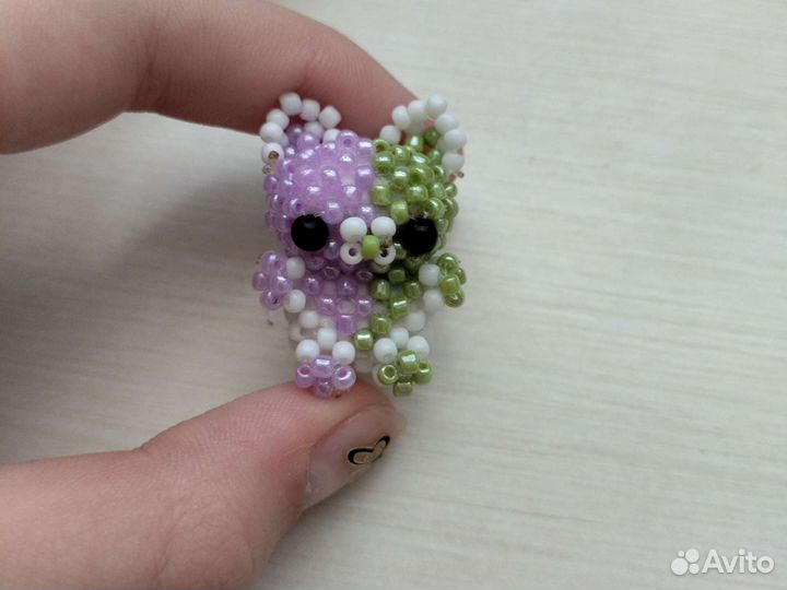 Игрушки из бисера