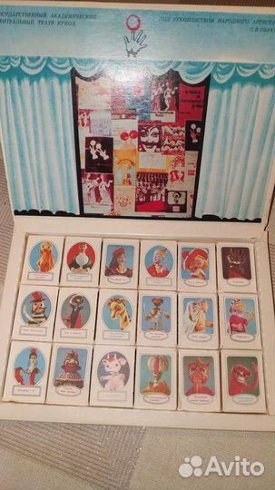 Спички театр кукол (набор из 18 шт сувенирный)