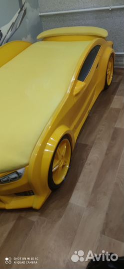 Детская кровать 3D машина BMW