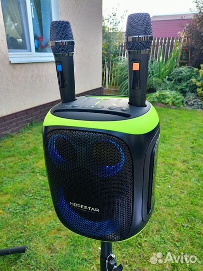 Колонка bluetooth 120w Hopestar party 130