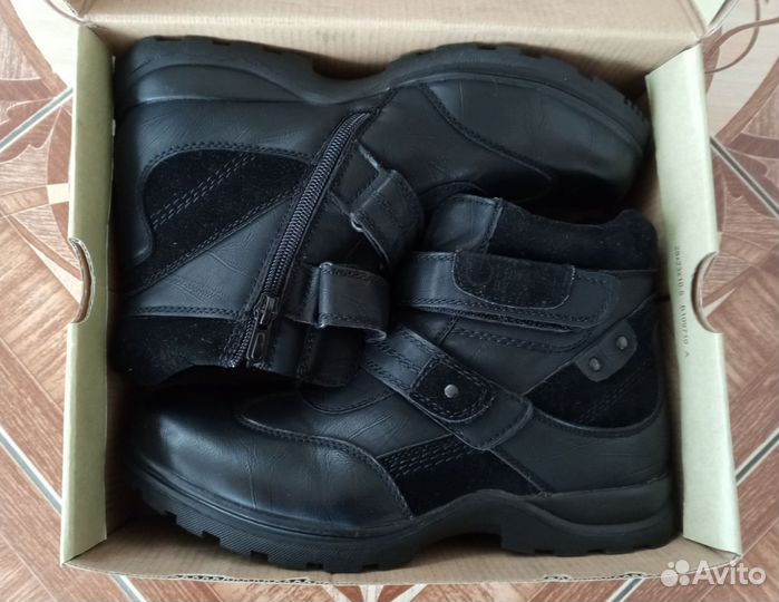 Ботинки зимние для мальчиков 39 размер