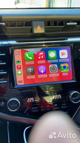 CarPlay Android Auto Toyota Camry70, Навигация