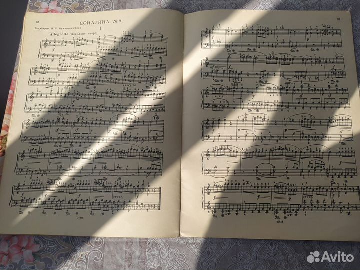 Моцарт - Шесть Сонатин