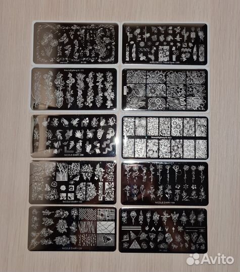 Пластины для стемпинга