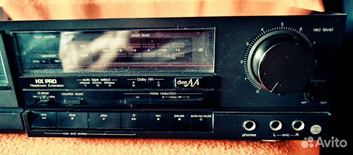 Кассетная дека Тechnics RS BX 505 / 220v rare