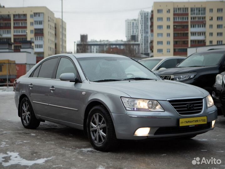 Hyundai Sonata 2.4 AT, 2008, 198 258 км