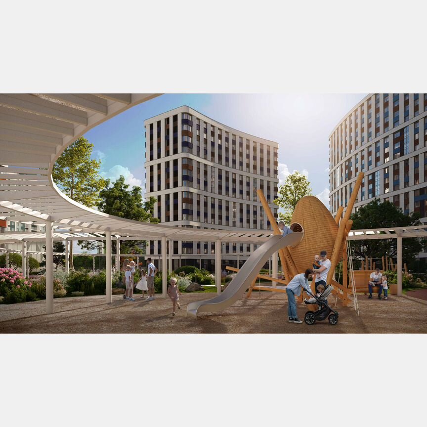 1-к. квартира, 35,1 м², 4/18 эт.