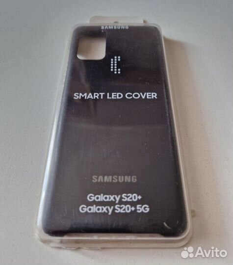 Чехол накладка SMART LED cover на samsung s20+