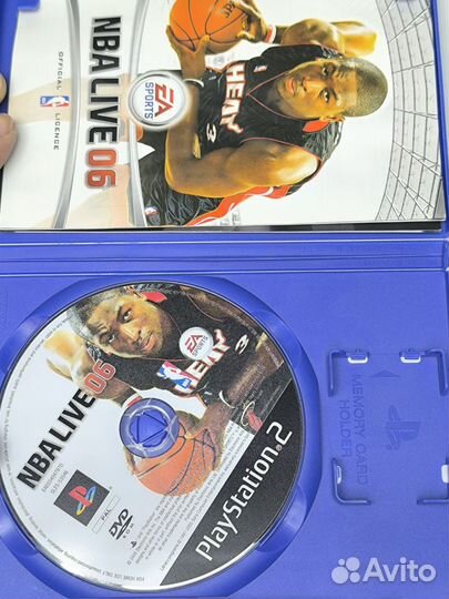 NBA 2006 баскетбол ps 2 игра на диске