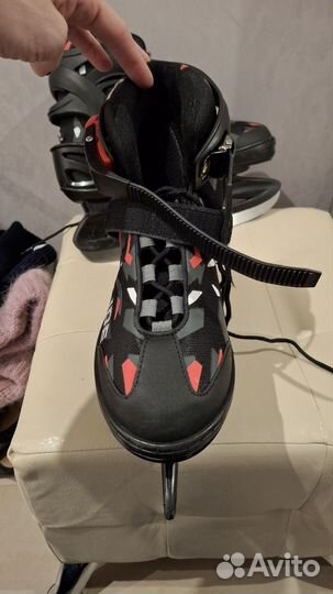 Коньки фигурные 36-40 раздвижные