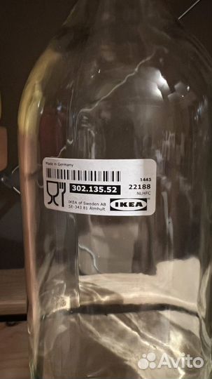 Бутылка с пробкой