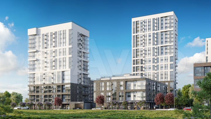 3-к. квартира, 76 м², 11/17 эт.