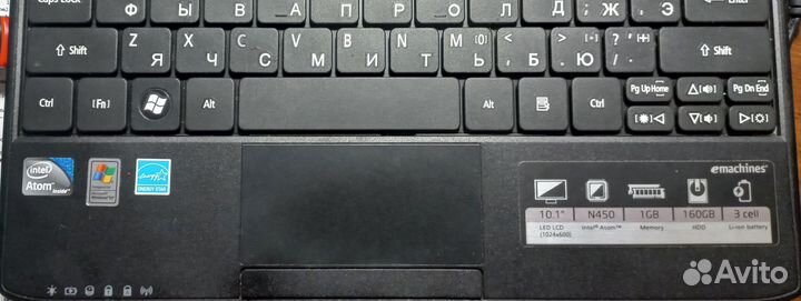 Нетбук eMachines модель eM350