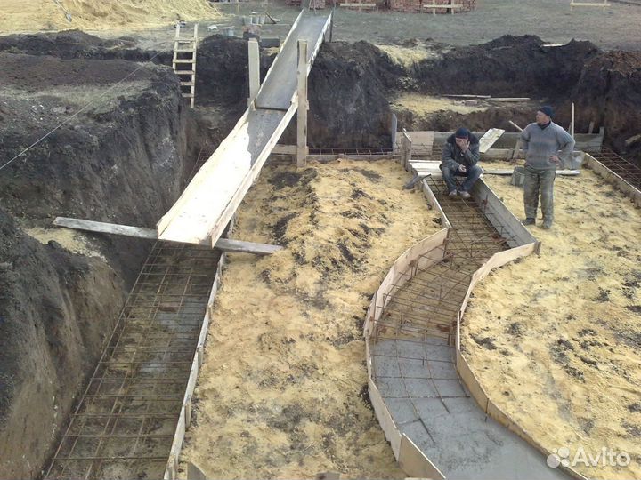 Доставка бетона миксером