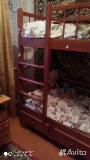 Двухъярусная кровать бу детская