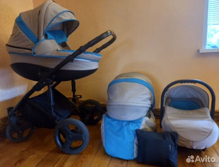 Коляска 3 в 1 Tutis Rudis Solo New