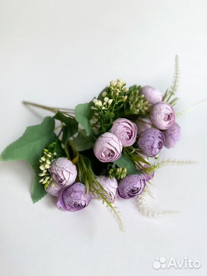 Ранункулюс букет, искусственный цветок