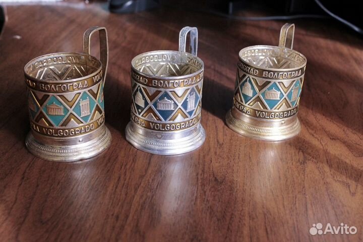 Подстаканники СССР разные