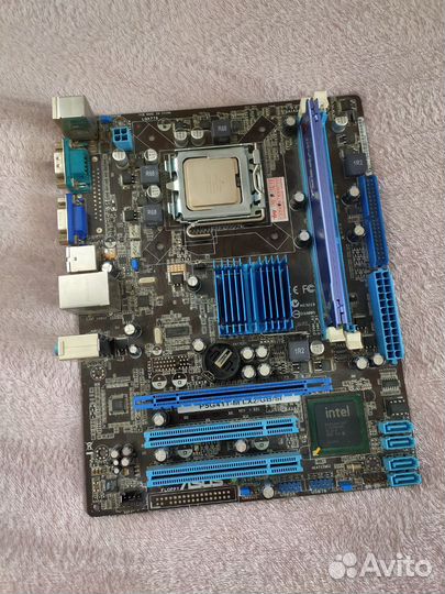 Комплект Мать Проц Оперативка на 775 сокет