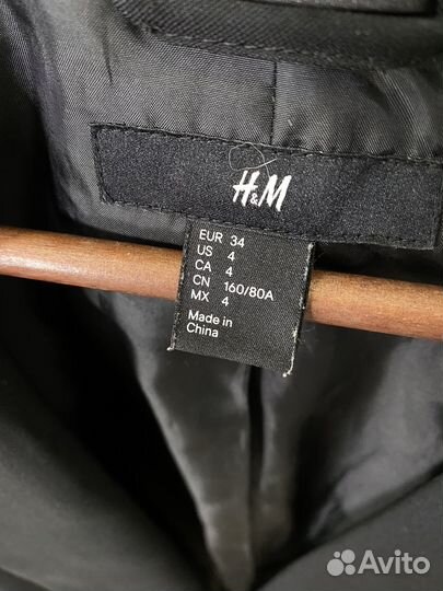 Пиджак женский hm приталеный