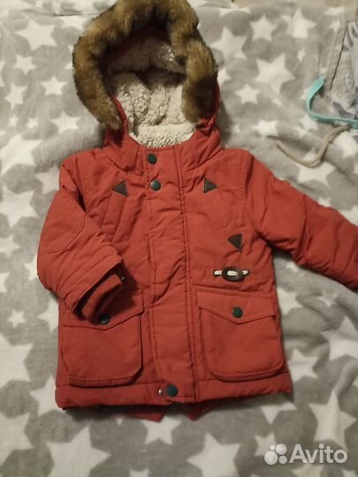 Пуховик детский