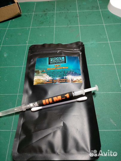 Термопаста MX-4 8.5Вт, OTK-1 13Вт, Жидкий металл