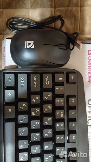 Клавиатура + мышь проводная