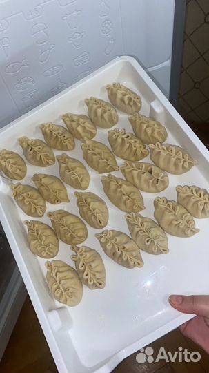 Лепка пельменей