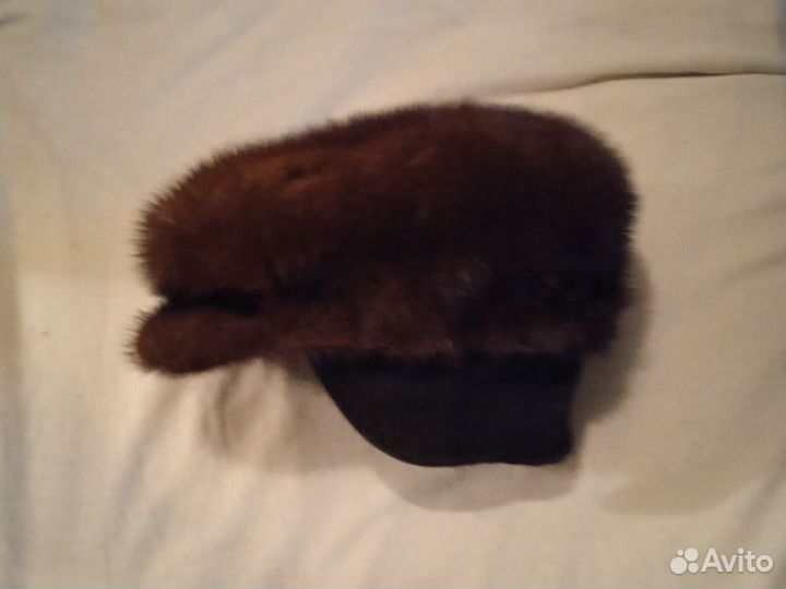 Фуражка норковая мужская