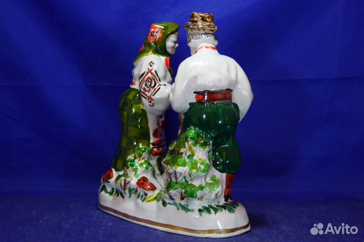 Сказка про хромую уточку статуэтка фарфоровая Казк