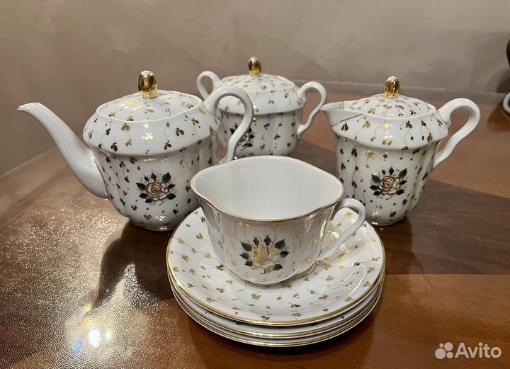 Чайный сервиз лфз золотой лотос