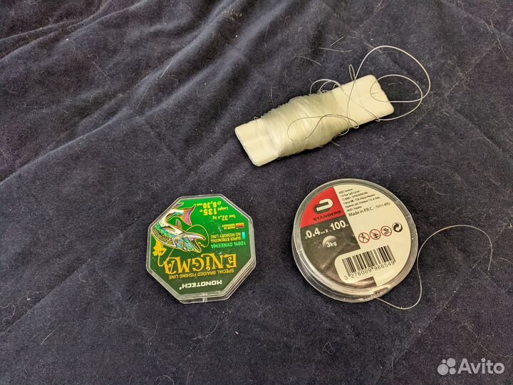 Леска и верёвка для рыбалки